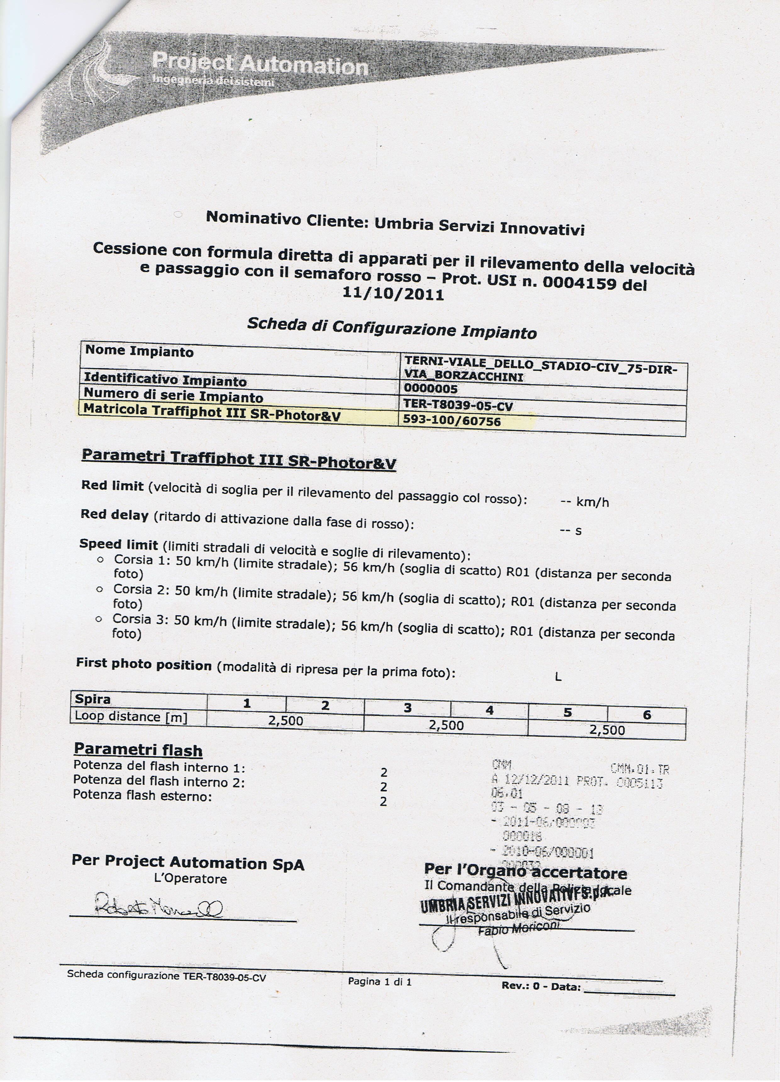 certificatoditaratura Terni Oggi